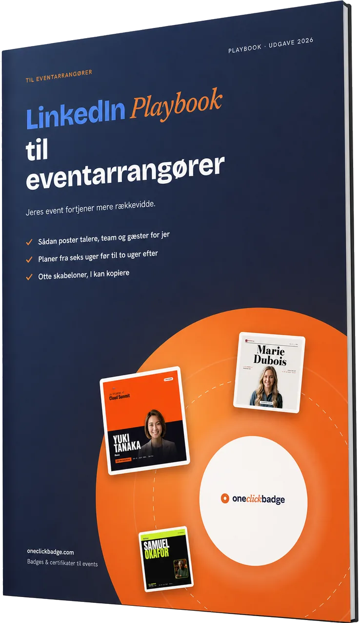 LinkedIn-playbooken for eventarrangører som PDF