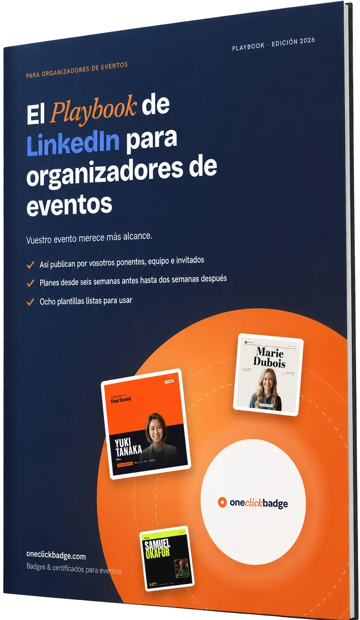 El playbook de LinkedIn para organizadores de eventos en PDF